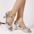 Summer Sequin Pumps