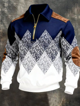 Casual 3D Printed Sweatshirt