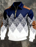 Casual 3D Printed Sweatshirt