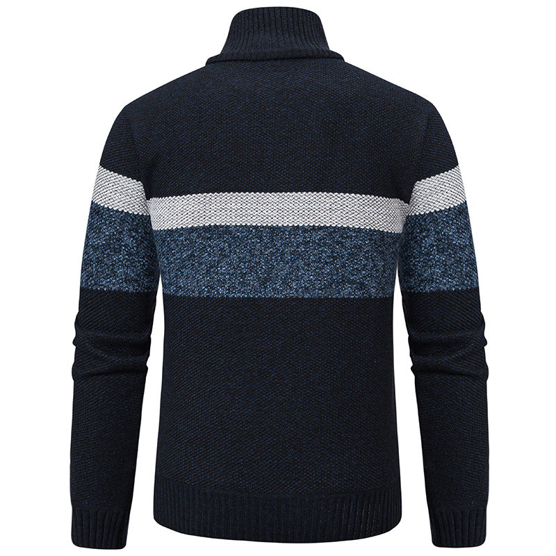 Warm Knit High Neck Sweater