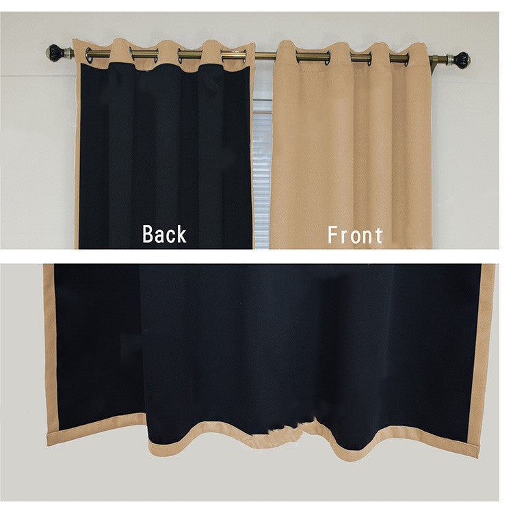 Blackout Curtain, Lined, Black