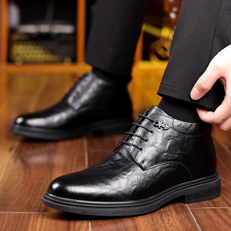 Fleece Insulated High-Top Shoes