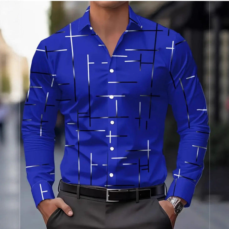 Men's Printed Casual Fashion Shirt