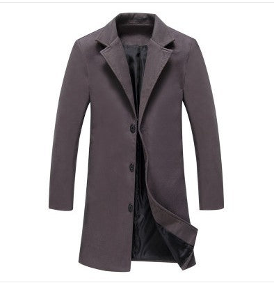 Men's Wool Coat Autumn-Winter