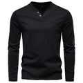 Fitted V-Neck T-Shirt