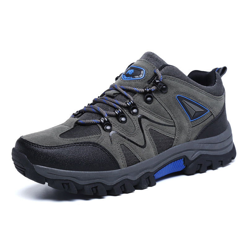 Men's Low Suede Hiking Shoes