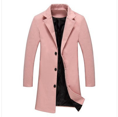 Men's Wool Coat Autumn-Winter