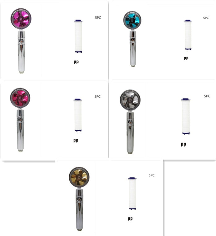 360° Water Saving Shower Head