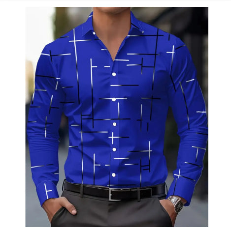 Men's Printed Casual Fashion Shirt