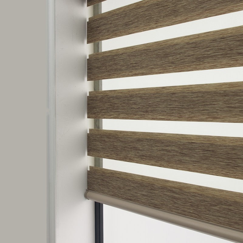 Rideau Gaze Semi-Occultant Électrique