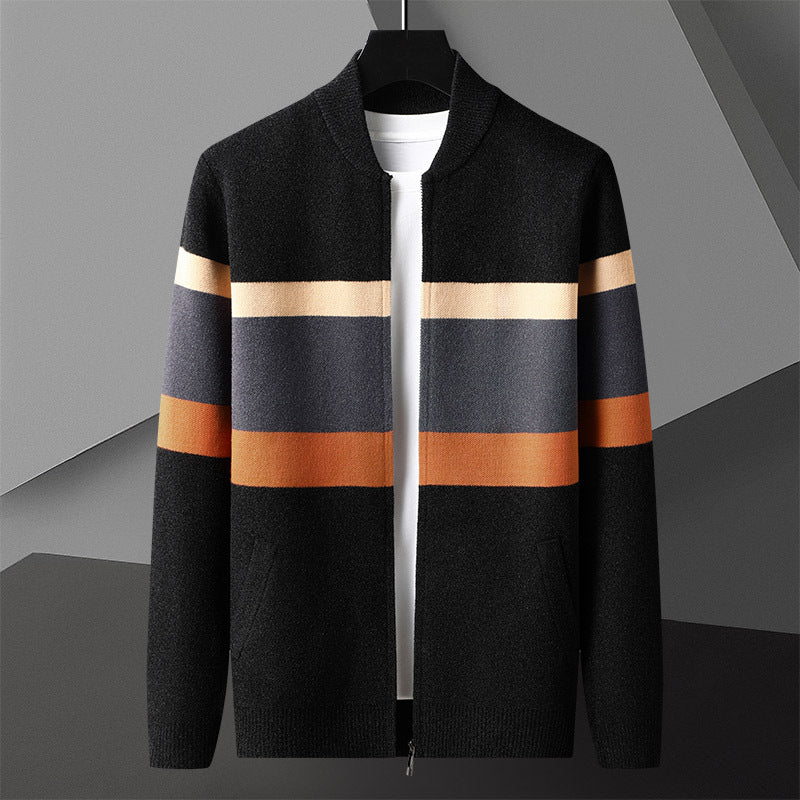 Men's Knitted Cardigan Jacket Spring-Autumn