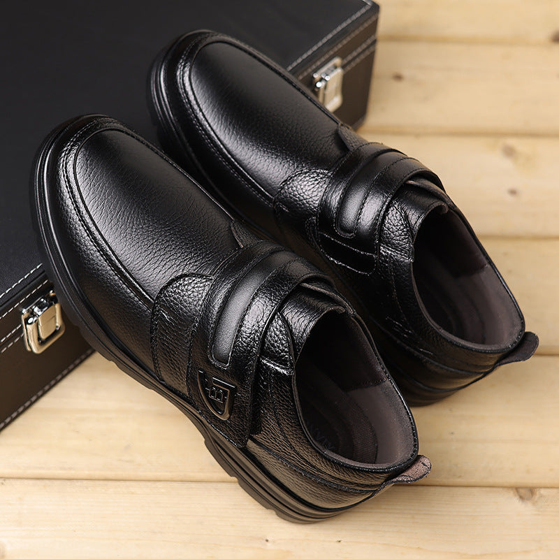 British Style Leather Moccasins