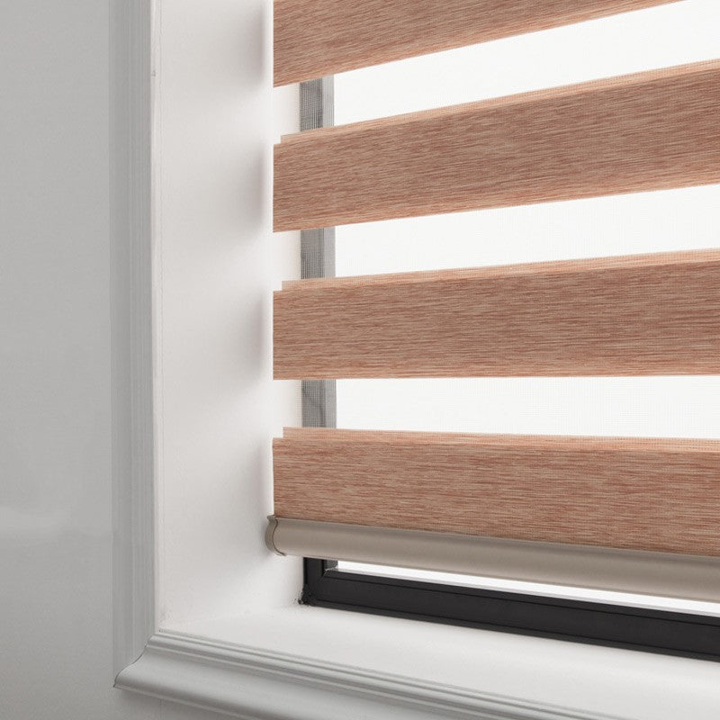 Rideau Gaze Semi-Occultant Électrique