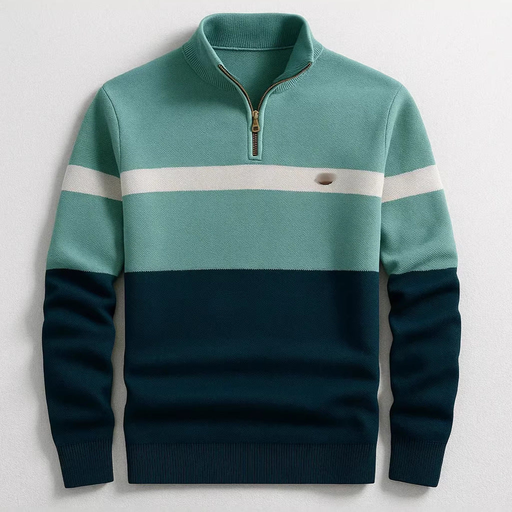 Premium Two-Tone Sweater