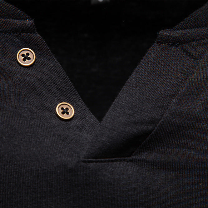 T-Shirt Col V Ajusté