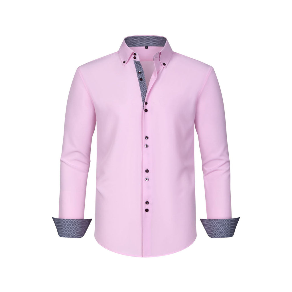 Polka Dot Stretch Shirt