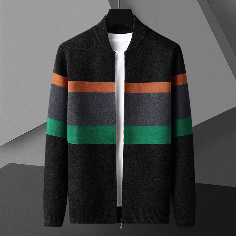 Men's Knitted Cardigan Jacket Spring-Autumn