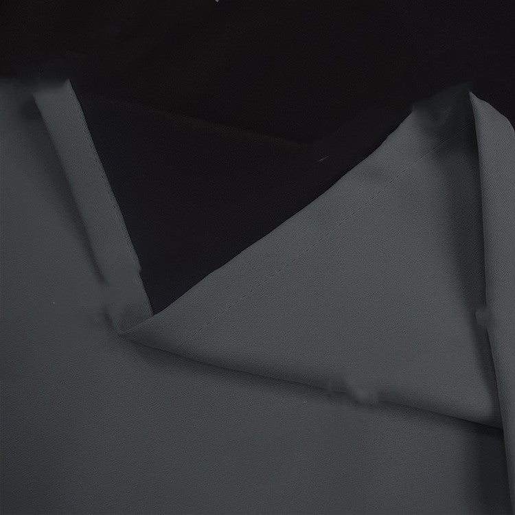 Blackout Curtain, Lined, Black