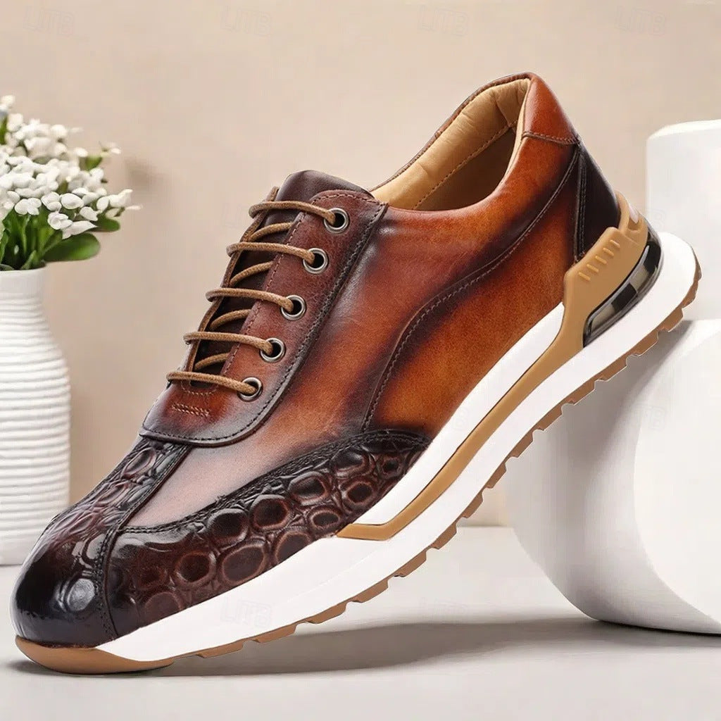 Chaussures Homme Cuir Véritable Première Couche Mode