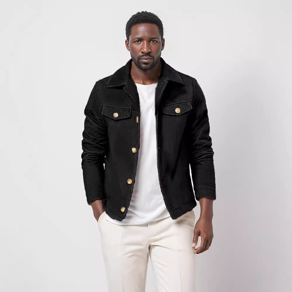 Trendy Plain Wool Coat