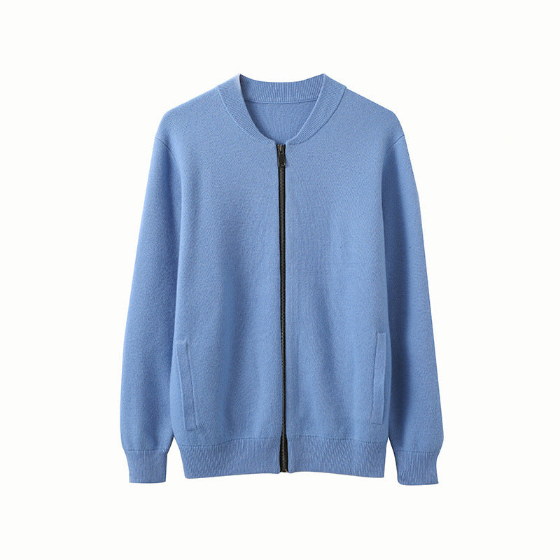 Cardigan Baseball Tricoté