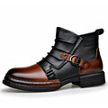 Retro Fleece Boots with Zipper