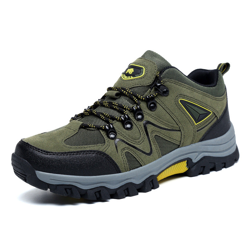 Men's Low Suede Hiking Shoes