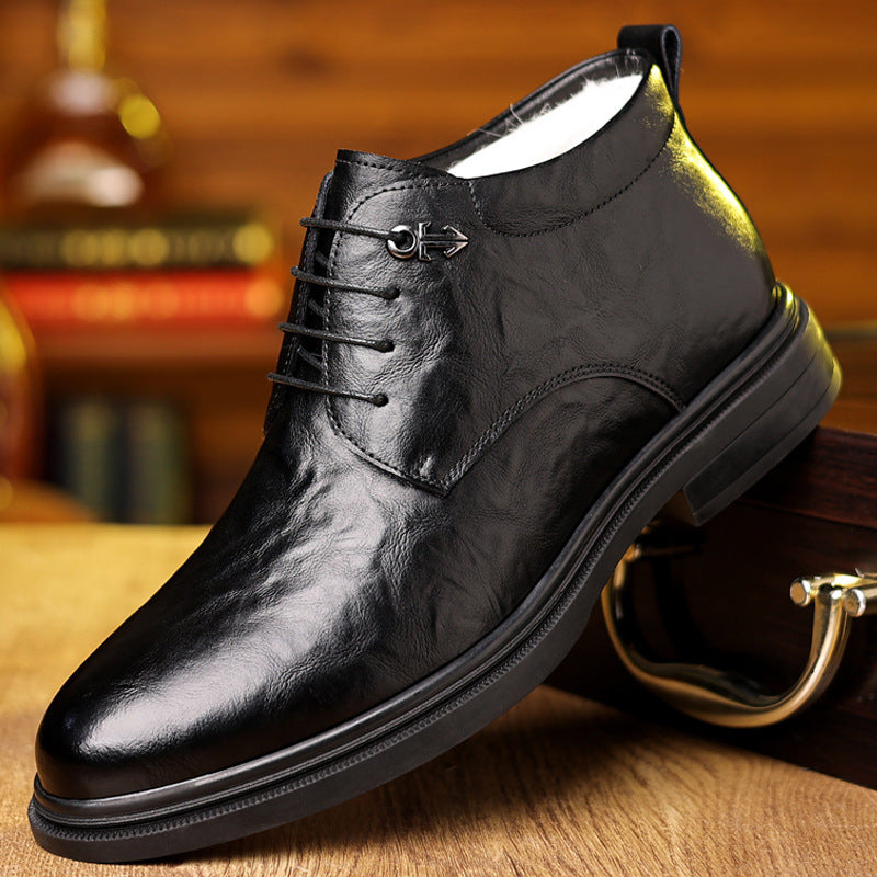 Fleece Insulated High-Top Shoes