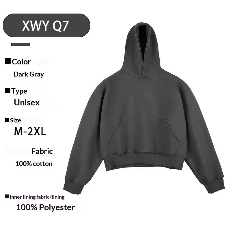 Hoodie Court Matelassé Urbain