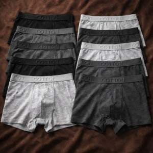 Premium Men's Antibacterial Cotton Boxer Shorts
