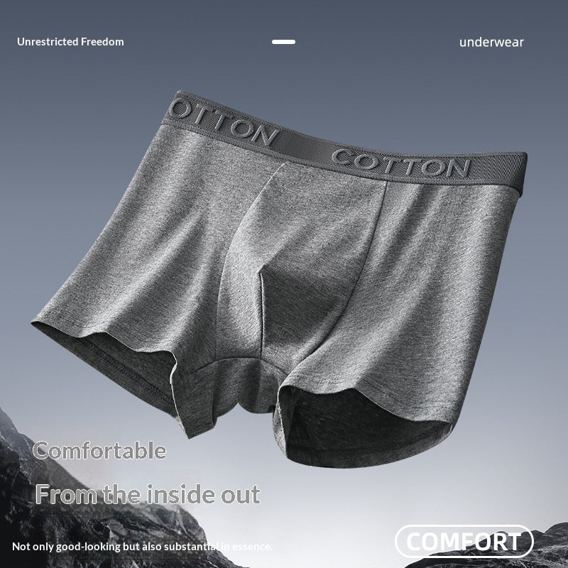Premium Men's Antibacterial Cotton Boxer Shorts