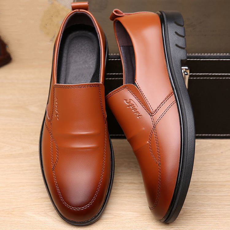 Breathable Leather Business Shoes