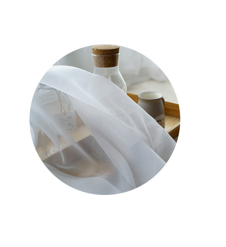 Rideau Voilage Coton Lin Moderne