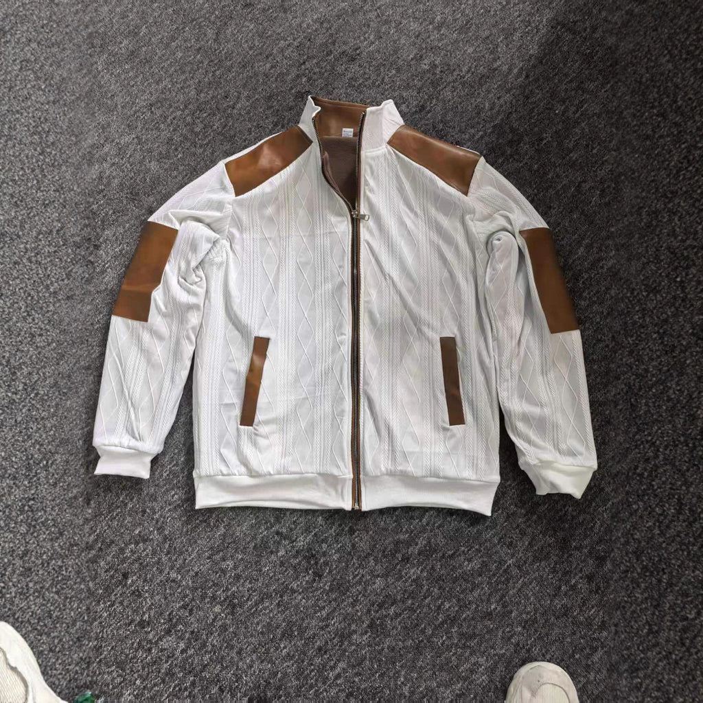 Two-tone lined jacket