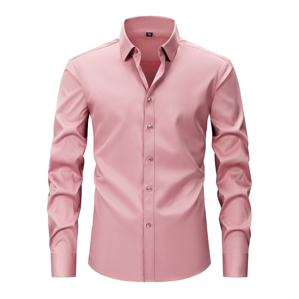 Chemise Homme Grande Taille Manches Longues Infroissable