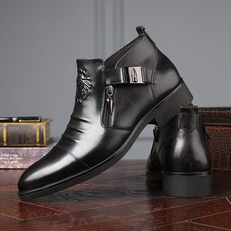 Trendy Business Casual High-Top Shoes