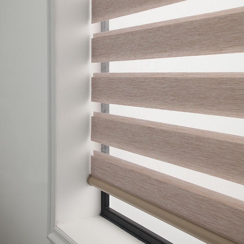 Rideau Gaze Semi-Occultant Électrique