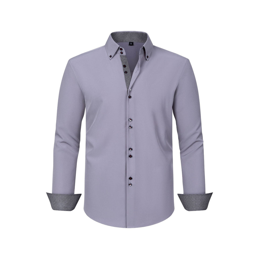 Polka Dot Stretch Shirt