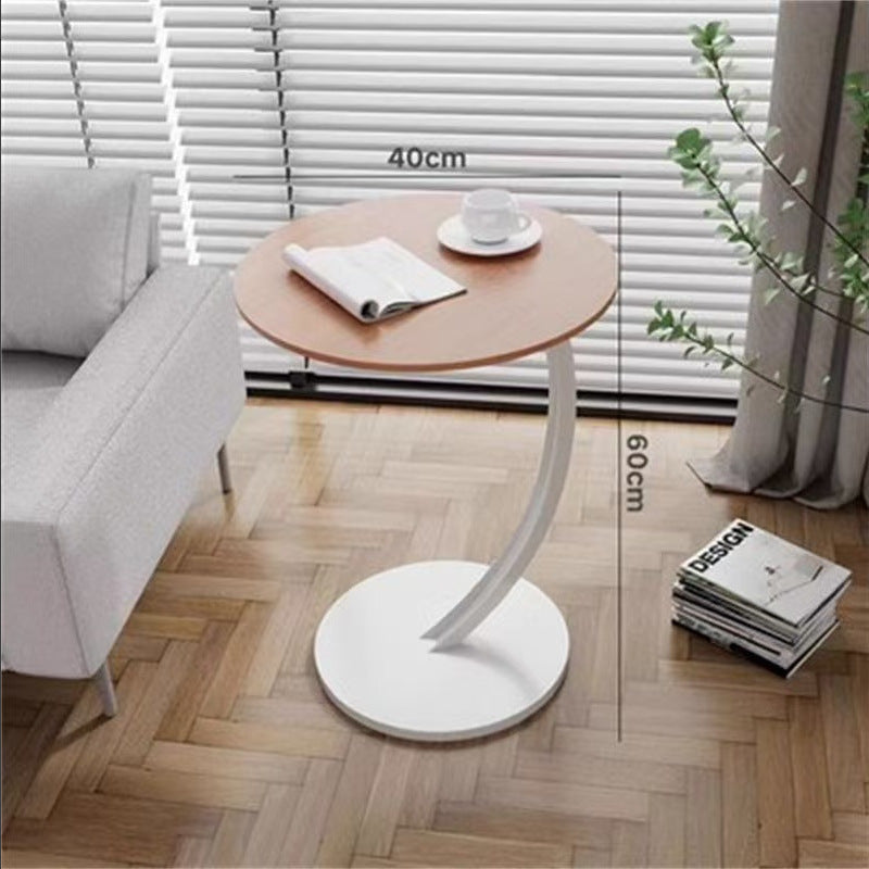 Mobile Round Coffee Table