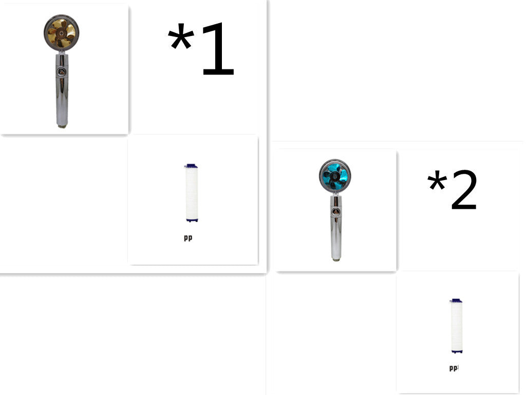 360° Water Saving Shower Head