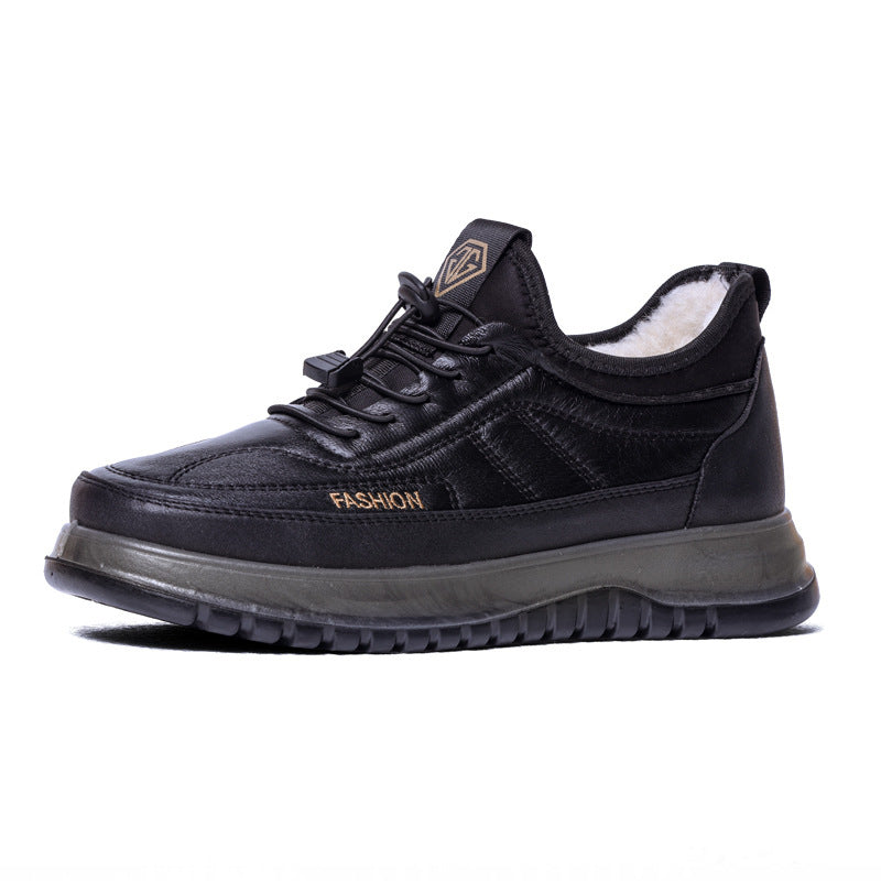 Fleece-Lined Casual Sneakers
