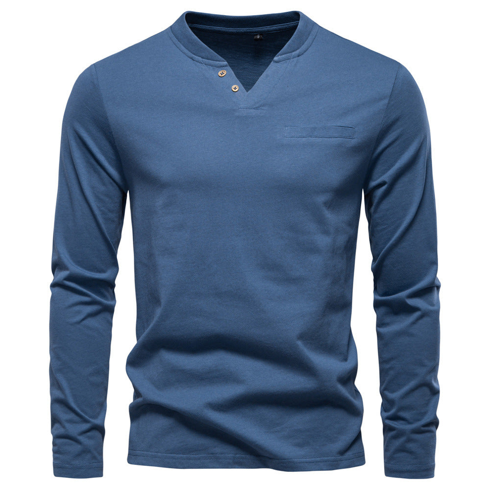 Fitted V-Neck T-Shirt