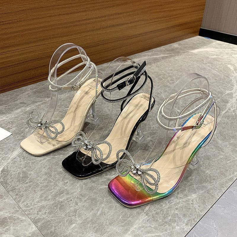 Glamorous Rhinestone Sandals