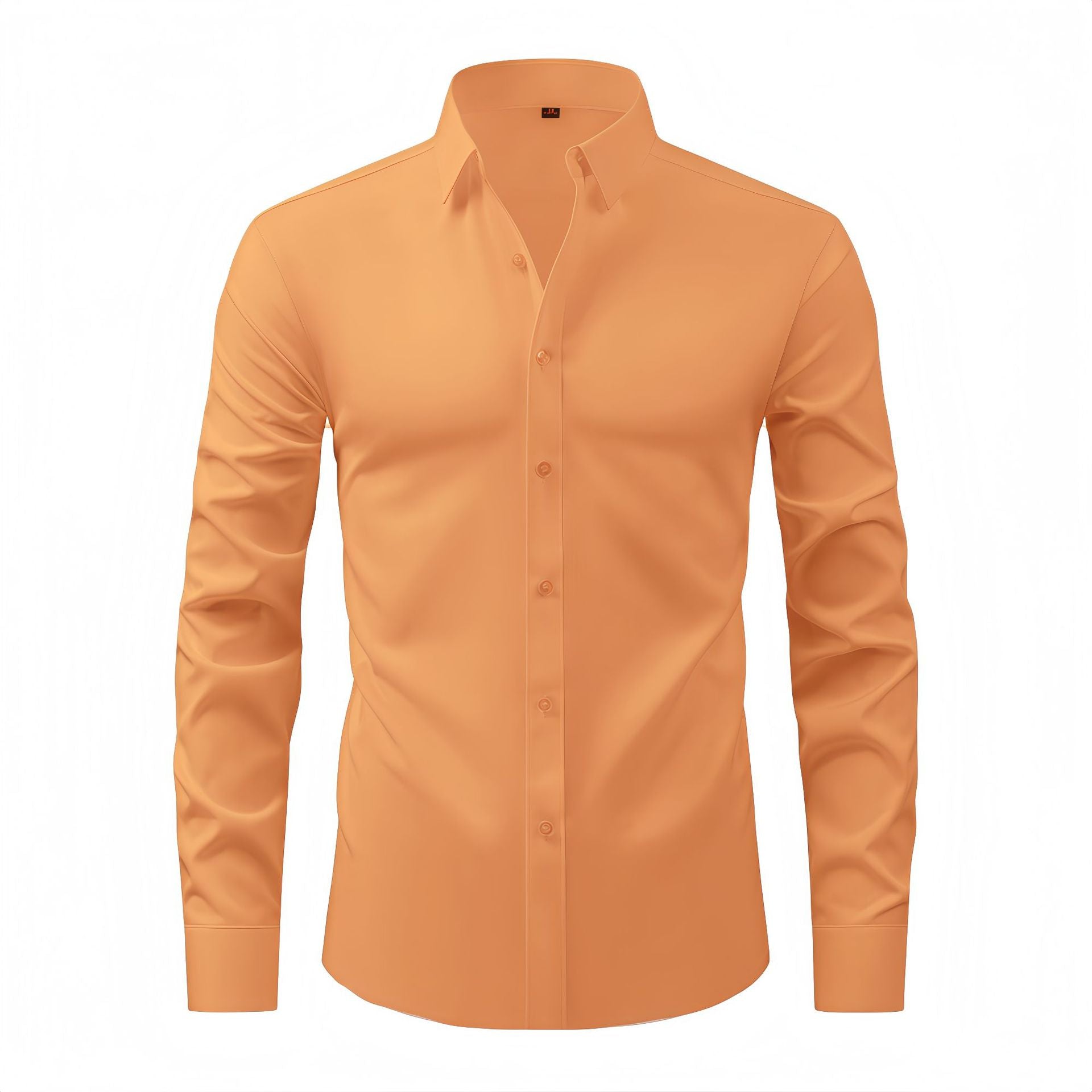 Chemise Homme Grande Taille Manches Longues Infroissable