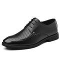 Non-slip leather dress shoes
