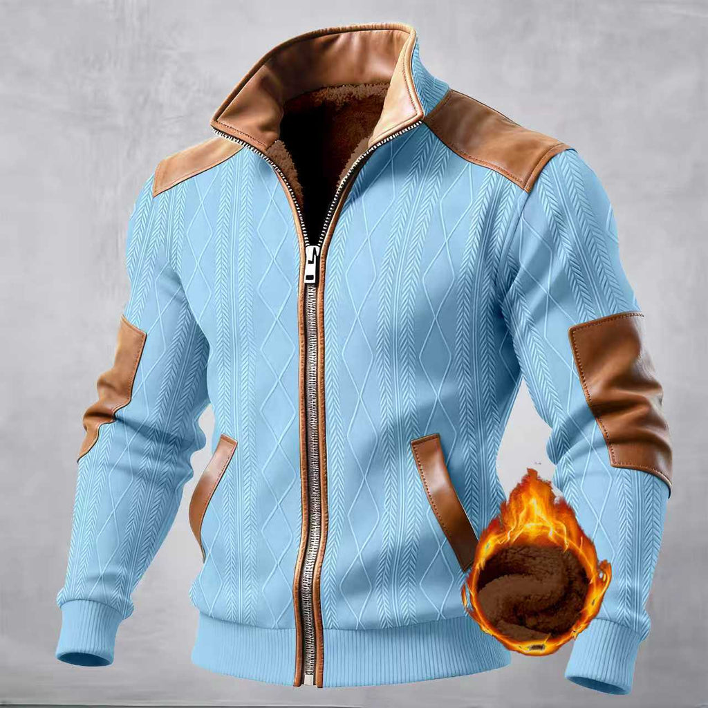 Two-tone lined jacket