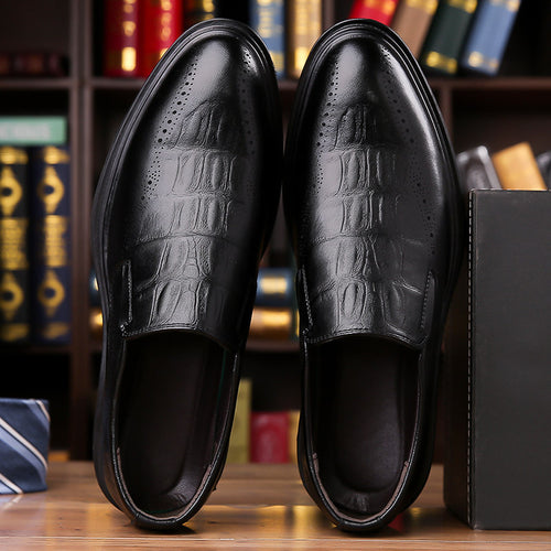 Chaussures Cuir Bout Pointu Britannique