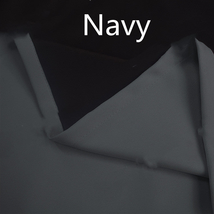 Blackout Curtain, Lined, Black