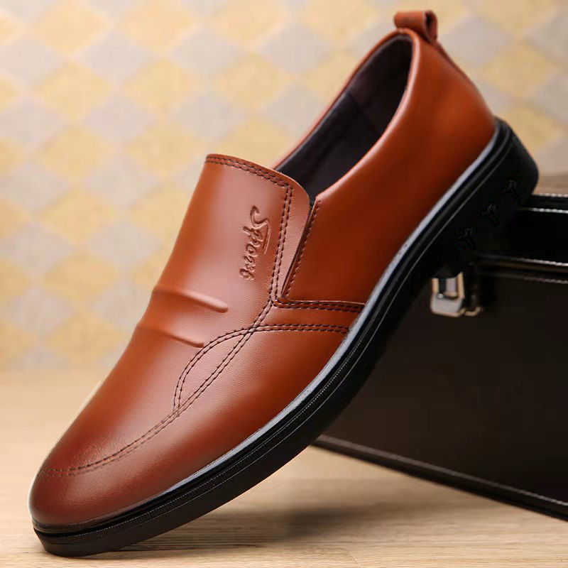 Breathable Leather Business Shoes