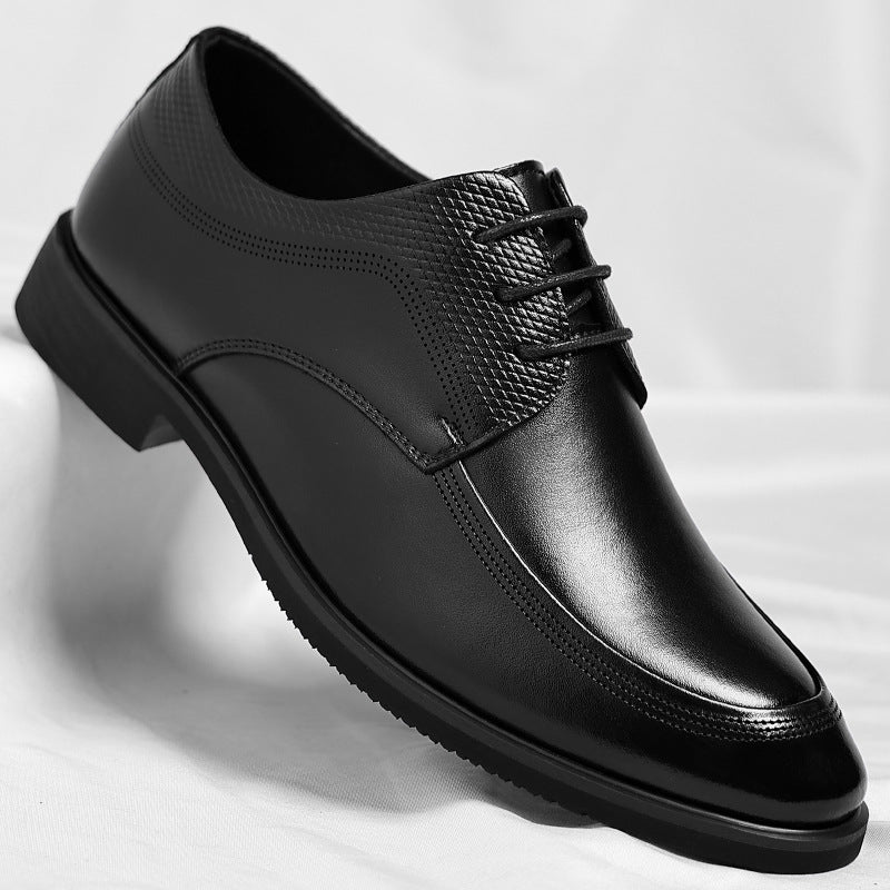 Black Lace-up Dress Shoes